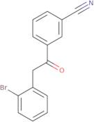 2-(2-Bromophenyl)-3'-cyanoacetophenone