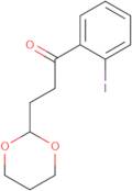 3-(1,3-Dioxan-2-yl)-2'-iodopropiophenone