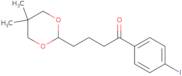 4-(5,5-Dimethyl-1,3-dioxan-2-yl)-4'-iodobutyrophenone