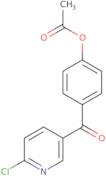 5-(4-Acetoxybenzoyl)-2-chloropyridine