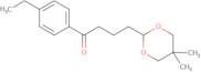 4-(5,5-Dimethyl-1,3-dioxan-2-yl)-4'-ethylbutyrophenone