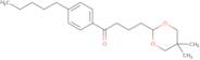 4-(5,5-Dimethyl-1,3-dioxan-2-yl)-4'-pentylbutyrophenone