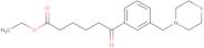 Ethyl 6-oxo-6-[3-(thiomorpholinomethyl)phenyl]hexanoate