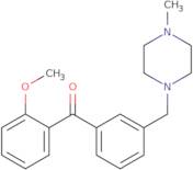 2-Methoxy-3'-(4-methylpiperazinomethyl) benzophenone