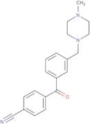 4'-Cyano-3-(4-methylpiperazinomethyl) benzophenone