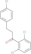 3-(4-Chlorophenyl)-2',6'-dichloropropiophenone