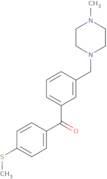 3-(4-Methylpiperazinomethyl)-4'-thiomethylbenzophenone