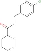 2-(4-Chlorophenyl)ethyl cyclohexyl ketone