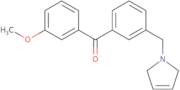 3-Methoxy-3'-(3-pyrrolinomethyl) benzophenone