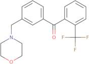 3'-Morpholinomethyl-2-trifluoromethylbenzophenone