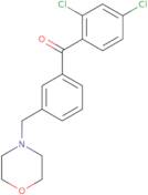 2,4-Dichloro-3'-morpholinomethyl benzophenone