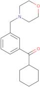 Cyclohexyl 3-(morpholinomethyl)phenyl ketone