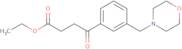 Ethyl 4-[3-(morpholinomethyl)phenyl]-4-oxobutyrate