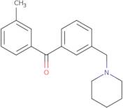 3-Methyl-3'-piperidinomethyl benzophenone