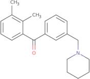 2,3-Dimethyl-3'-piperidinomethyl benzophenone