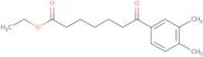 Ethyl 7-(3,4-dimethylphenyl)-7-oxoheptanoate