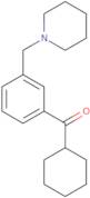 Cyclohexyl 3-(piperidinomethyl)phenyl ketone