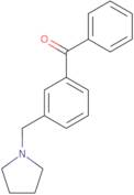 3-(Pyrrolidinomethyl)benzophenone