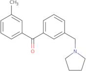 3-Methyl-3'-pyrrolidinomethyl benzophenone