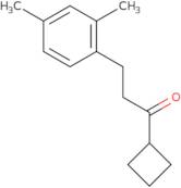 Cyclobutyl 2-(2,4-dimethylphenyl)ethyl ketone