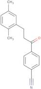 4'-Cyano-3-(2,5-dimethylphenyl)propiophenone