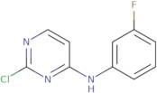 2-Chloro-N-(3-fluorophenyl)pyrimidin-4-amine