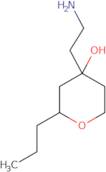 4-(2-Aminoethyl)-2-propyloxan-4-ol