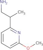 2-(6-Methoxypyridin-2-yl)propan-1-amine