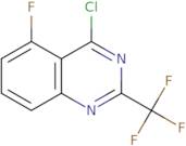 4-Chloro-5-fluoro-2-(trifluoromethyl)quinazoline