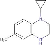 1-Cyclopropyl-6-methyl-1,2,3,4-tetrahydroquinoxaline