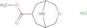 Methyl 3-oxa-9-azabicyclo[3.3.1]nonane-7-carboxylate hydrochloride