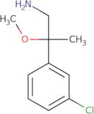 2-(3-Chlorophenyl)-2-methoxypropan-1-amine