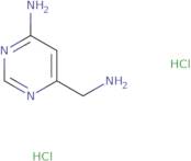 6-(aminomethyl)pyrimidin-4-amine 2hcl