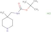 4-(boc-aminomethyl)-4-methylpiperidine hcl