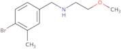 [(4-Bromo-3-methylphenyl)methyl](2-methoxyethyl)amine