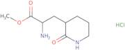 Methyl (2S)-2-amino-3-[(3S)-2-oxopiperidin-3-yl]propanoate hydrochloride