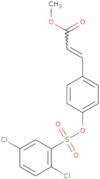 Methyl 3-(4-{[(2,5-dichlorophenyl)sulfonyl]oxy}phenyl)acrylate