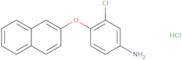 3-Chloro-4-(naphthalen-2-yloxy)aniline hydrochloride