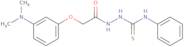 2-{2-[3-(Dimethylamino)phenoxy]acetyl}-N-phenyl-1-hydrazinecarbothioamide