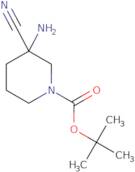 tert-Butyl 3-amino-3-cyanopiperidine-1-carboxylate