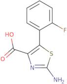 2-Amino-5-(2-fluoro-phenyl)-thiazole-4-carboxylic acid