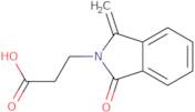 3-(1-Methylidene-3-oxo-2,3-dihydro-1H-isoindol-2-yl)propanoic acid