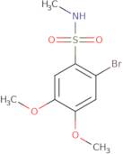 2-Bromo-4,5-dimethoxy-N-methylbenzene-1-sulfonamide