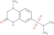 N,N,1-Trimethyl-3-oxo-1,2,3,4-tetrahydroquinoxaline-6-sulfonamide