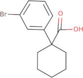 1-(3-bromophenyl)cyclohexane-1-carboxylic acid