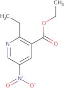 Ethyl 2-ethyl-5-nitropyridine-3-carboxylate