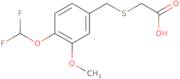 {[4-(Difluoromethoxy)-3-methoxybenzyl]thio}acetic acid