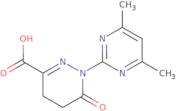 1-(4,6-Dimethylpyrimidin-2-yl)-6-oxo-1,4,5,6-tetrahydropyridazine-3-carboxylic acid