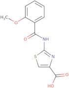 2-[(2-Methoxybenzoyl)amino]-1,3-thiazole-4-carboxylic acid