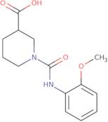 1-[[(2-Methoxyphenyl)amino]carbonyl]piperidine-3-carboxylic acid